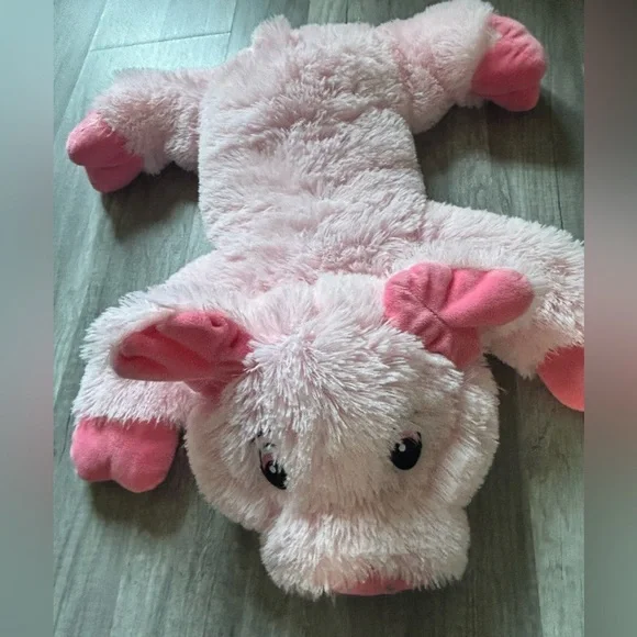 🎆Bundle 5 items for $20 🎆 Pink Plush Pig Pillow - Picture 2 of 4